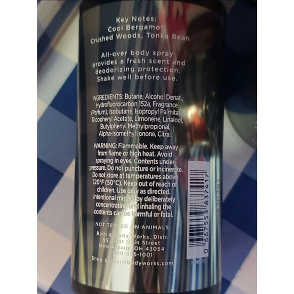 BBW Steel Mens Collection Body Sprays - Set of 2 - Picture 2 of 2